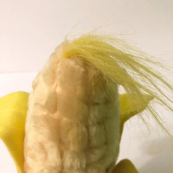 Vintage Corn Plush Anthropomorphic Stuffed Toy Caravane - Picture 11 of 16